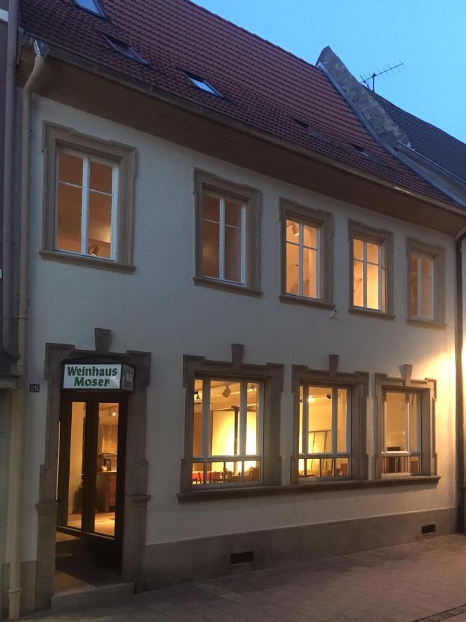 Boutique-Ferienwohnung Im Alten Weinhaus Moser Грюнштадт Экстерьер фото